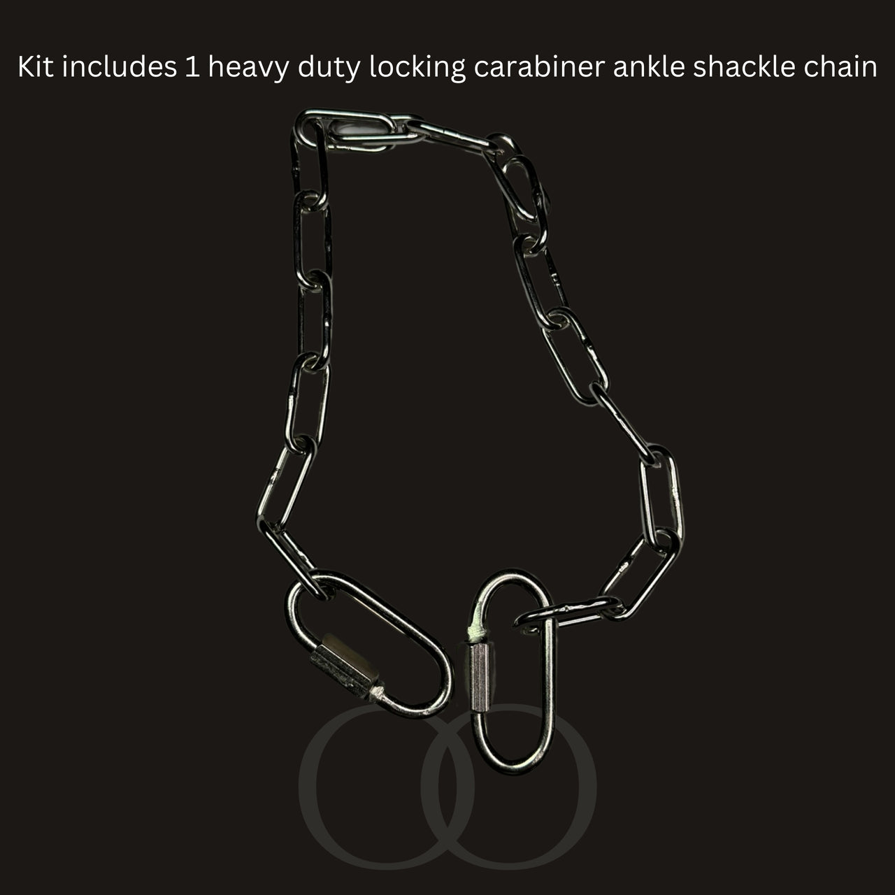 Luxury BDSM Bondage Gear Hardware Kit Set Of Exclusive Roomsacred Restraint Accessories in Silver, Gold, or Black with Double O Velvet Pouch