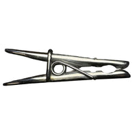 Thumbnail for Luxury Stainless Steel Clothespin Style Heavy Nipple Clamps Set for Serious Sensory Play - Silver, Gold, Dark Rose Gold, Black