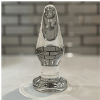 Thumbnail for Elegant Solid Glass Anal Plug Decorative Secret Sculpture Doubles as Sensory Pleasure Toy