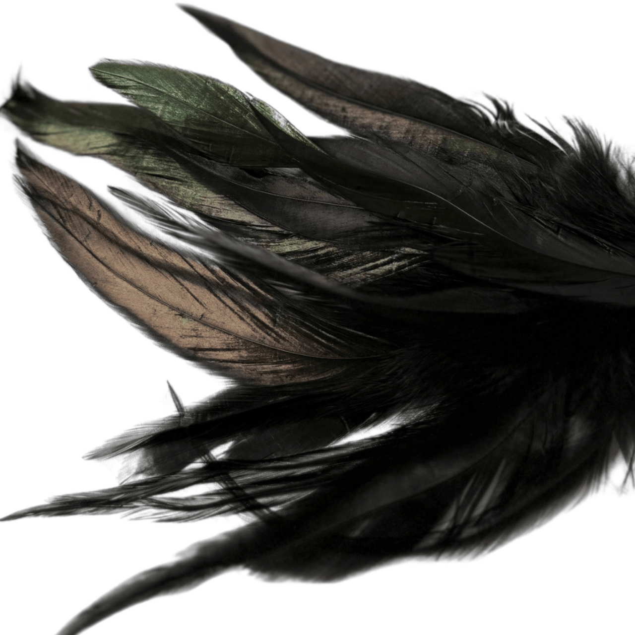 Dual Delight Black Feather & Leather Crop β Elegant Sensory Accessory for Playful Stimulation