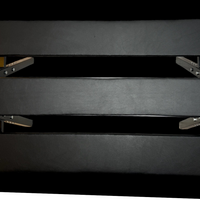 Thumbnail for Roomsacred Black Adjustable Height Flogging Horse Spanking Bench With Ankle and Wrist Cuffs Adult Sex Room Furniture
