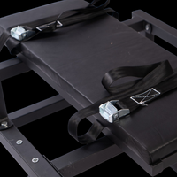 Thumbnail for Roomsacred Full Access Bondage Restraint Table Adjustable BDSM Gyno Chair with Ankle & Wrist Cuffs Adult Playroom Dungeon Sex Room Furniture