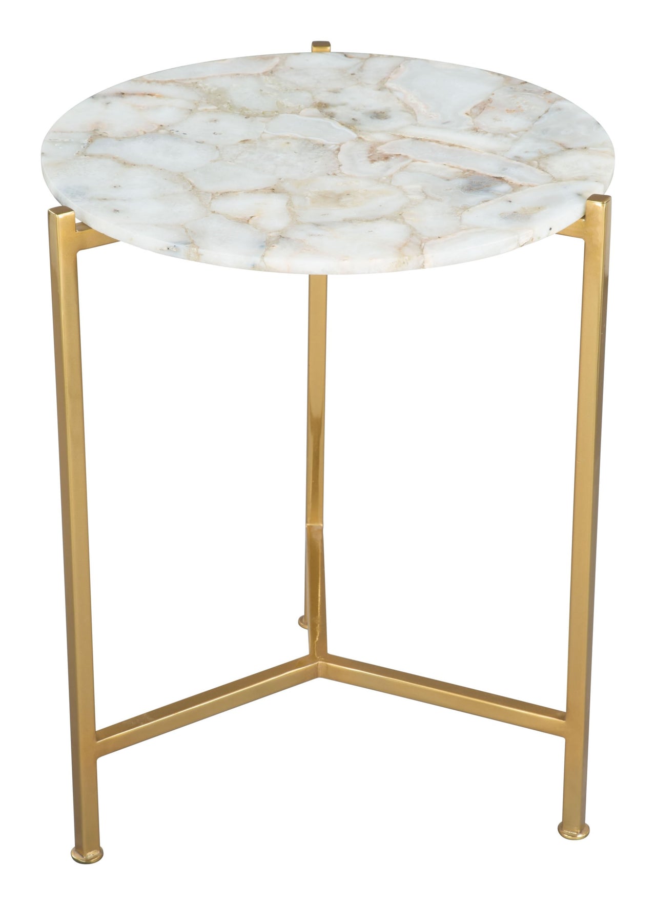 Gold French Side Table