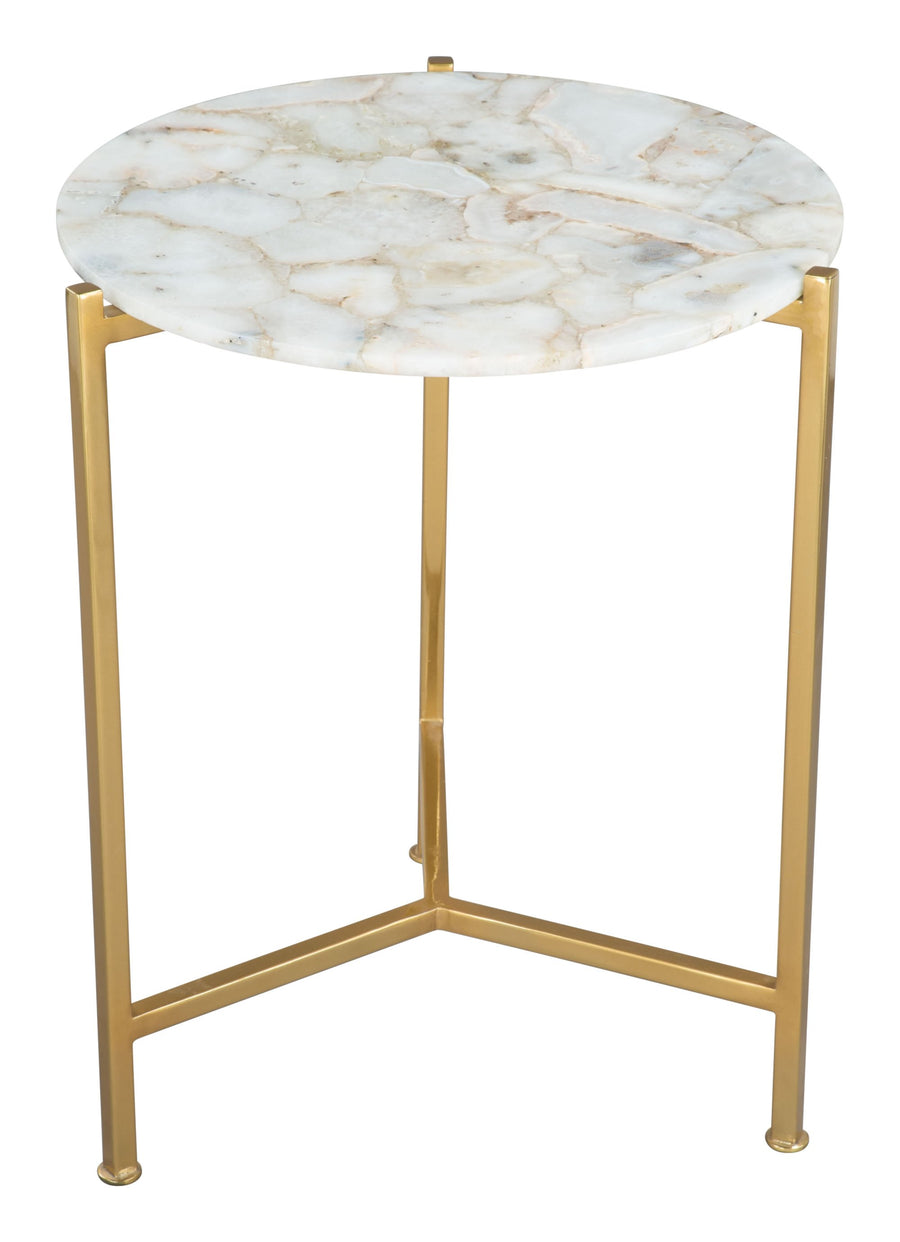 Gold French Side Table