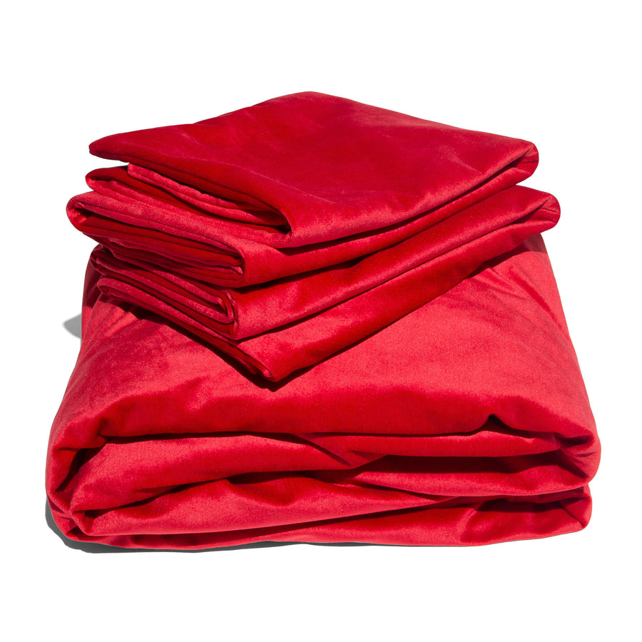 Liquid Velvet Sheet and Pillowcases