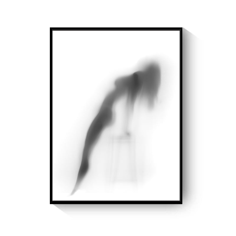 Sexy Cosmopolitan Black And White Sex room Art Canvas