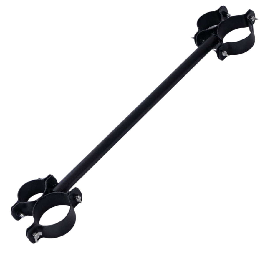 Roomsacred Black Heavy Duty Wrist and Ankle Shackle Bar Spreader Bar Adult Play Restraints