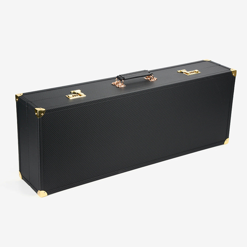 Luxury Lockable Faux Leather and Velvet Trunk for the Elegant and Private Storage of your Adult Toys