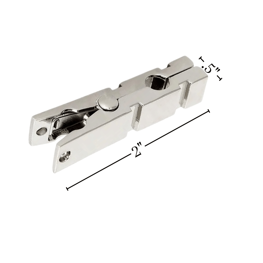 Luxury Stainless Steel Sensory Play Nipple Clamp Set Precision Pressure for Enhanced Sensations