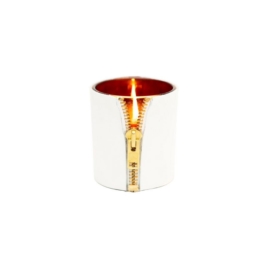 The Provocateur Designer Luxury Zipper Candle Scented Black Currant Nights