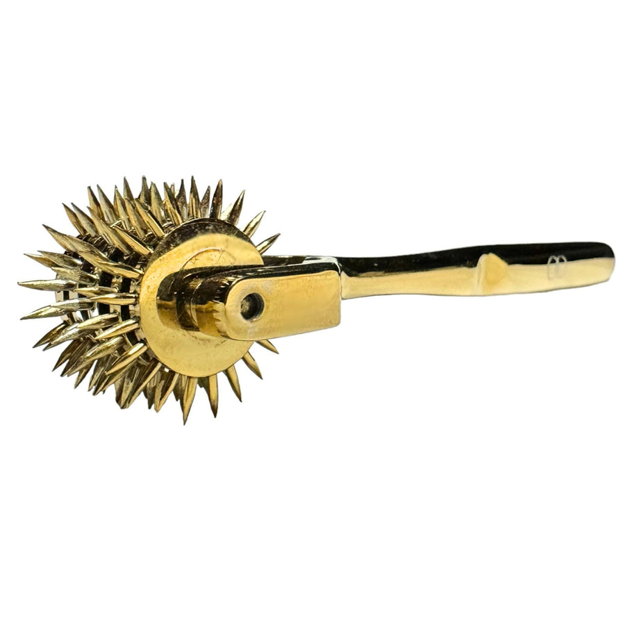 Luxury Gold | Black Wartenberg Wheel Multi-Wheel Options Sensory Play & Massage Tool