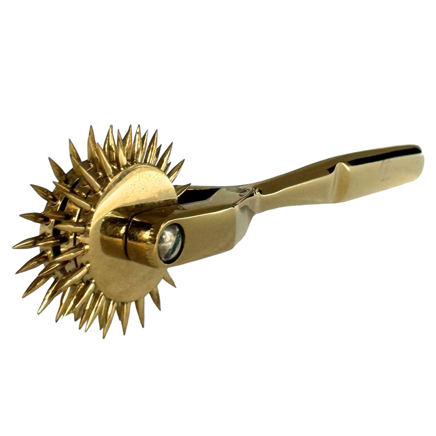 Luxury Gold | Black Wartenberg Wheel Multi-Wheel Options Sensory Play & Massage Tool