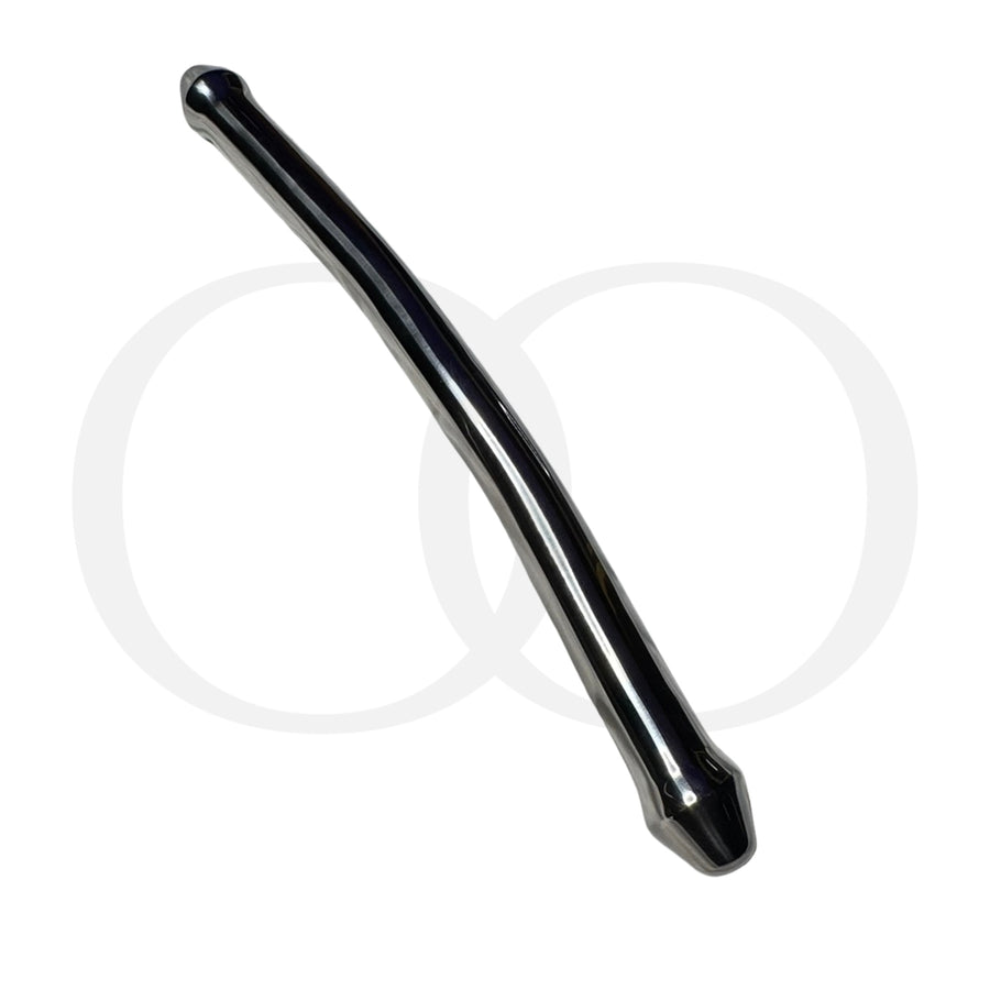 The Double-Ended - Stainless Steel Dildo for Deep, Dual Penetration and Temperature Play