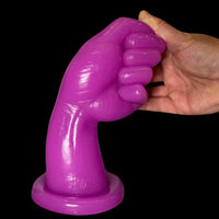 Thumbnail for Life-Size Flexible Silicone Fist Sculpture with Suction Cup Base Realistic Erotic Décor Masterpiece