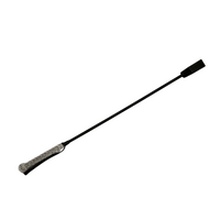 Thumbnail for Luxury Sparkling Rhinestone Handle Spanking Crop with PU Leather Keeper Adult Bedroom Whip