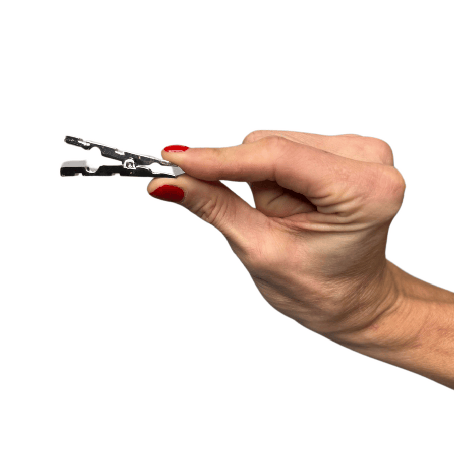 Luxury Stainless Steel Sensory Play Nipple Clamp Set Precision Pressure for Enhanced Sensations