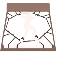 Thumbnail for Bed Straps Restraint Bondage System for King & Queen Mattress Experience Enhanced Adult Play with Discreet Easy Installation and Secure Cuffs