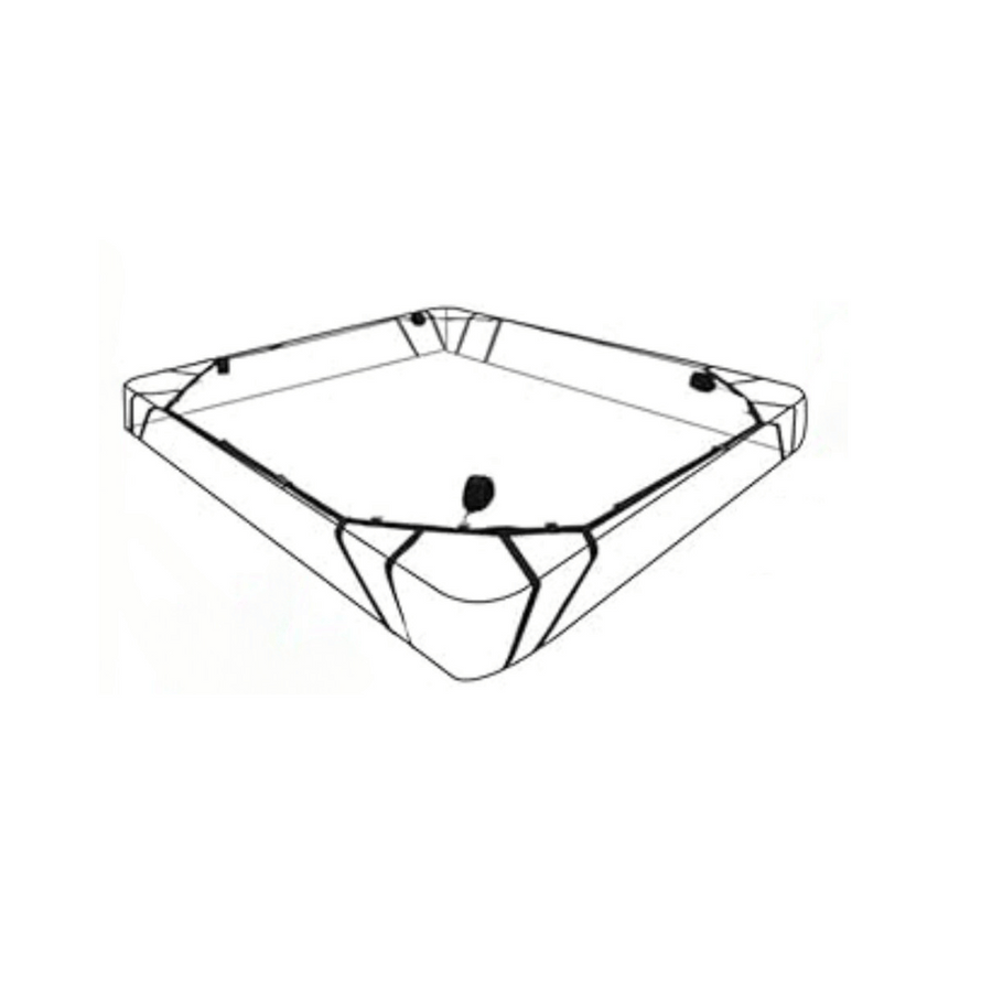 Bed Straps Restraint Bondage System for King & Queen Mattress Experience Enhanced Adult Play with Discreet Easy Installation and Secure Cuffs