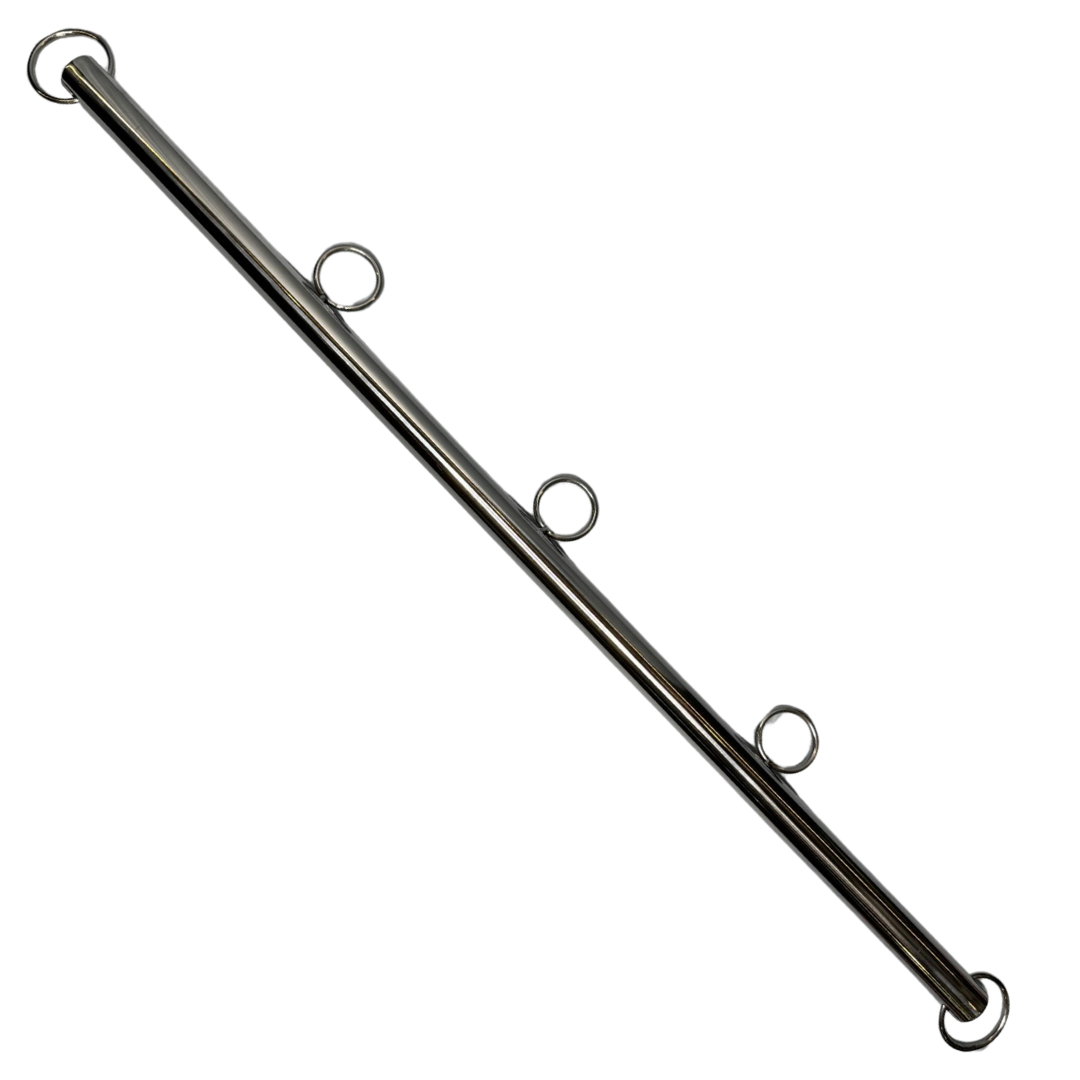 Premium Stainless Steel 30" Leg Spreader Bar 5 Restraint Points Versatile Adult Play Bondage Accessory