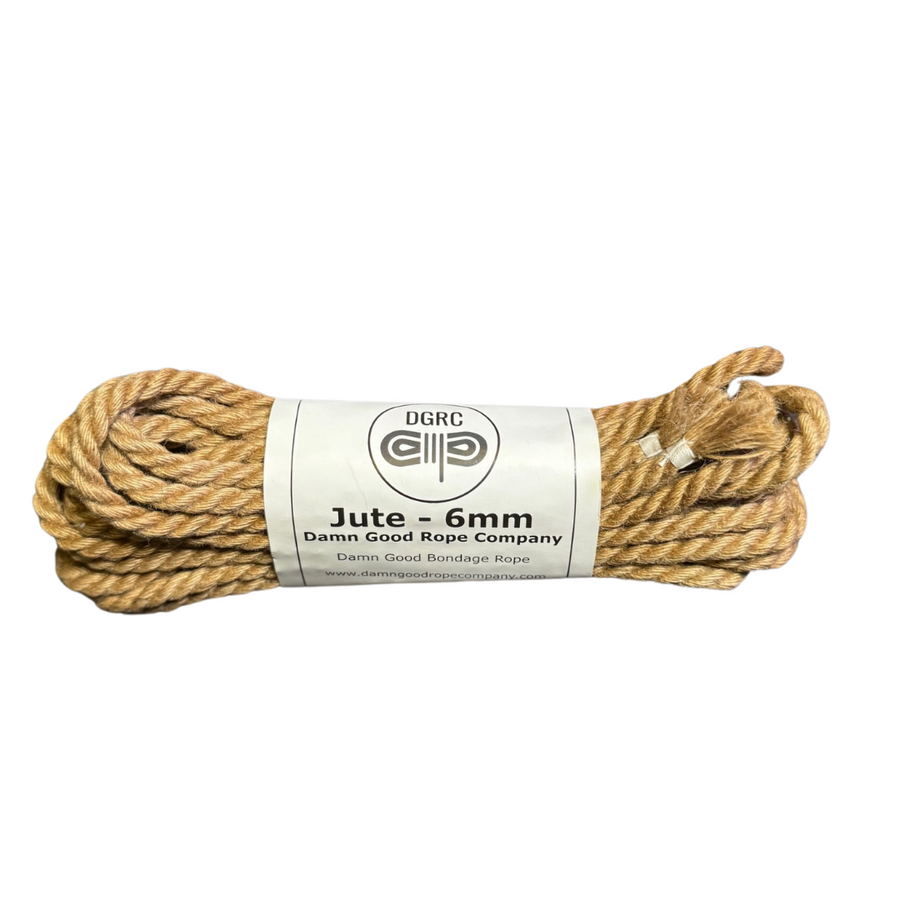 Premium Preconditioned Shibari Grade Jute Bondage Rope Expertly Conditioned for Artistic Bondage Restraint and Erotic Decor