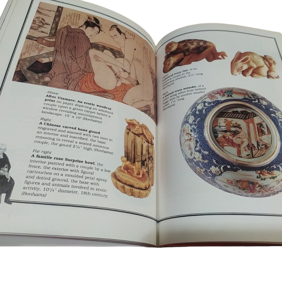 Erotic Antiques by Annette Curtis - A Hardcover Exploration of Historical Desire