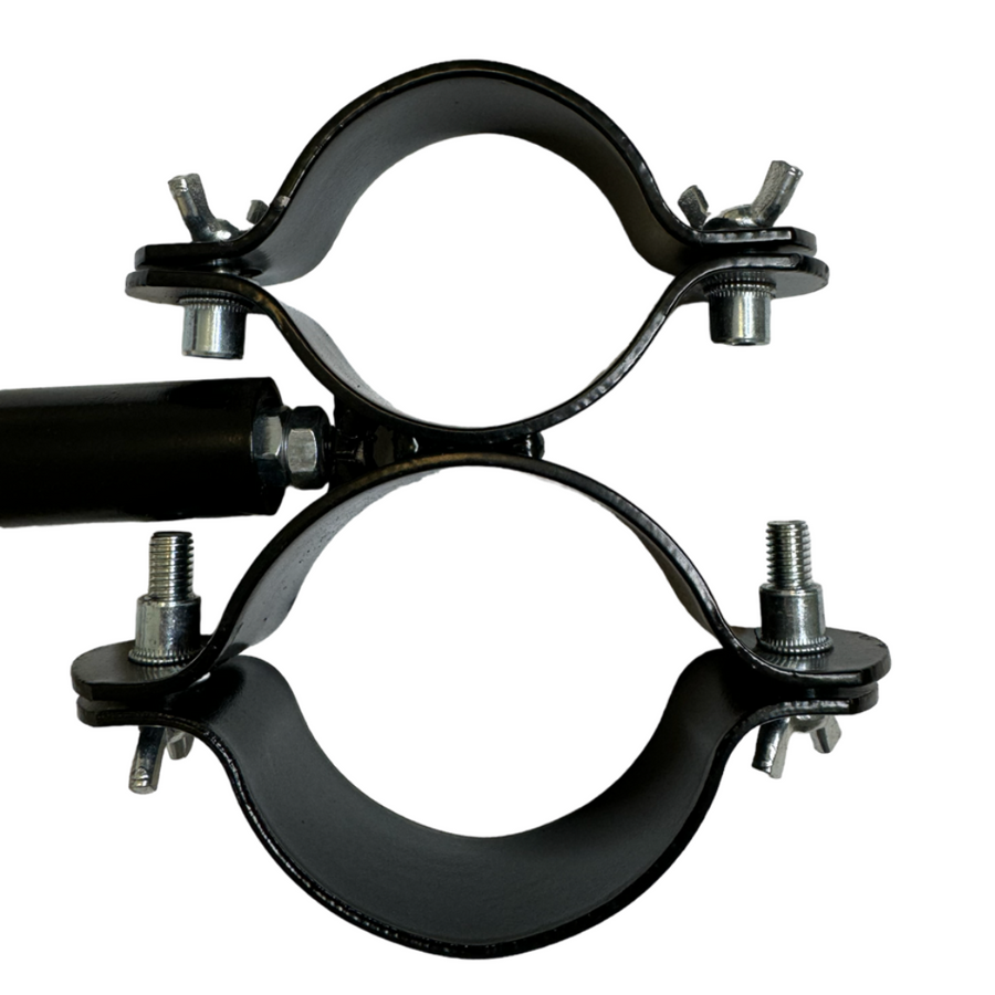 Roomsacred Black Heavy Duty Wrist and Ankle Shackle Bar Spreader Bar Adult Play Restraints