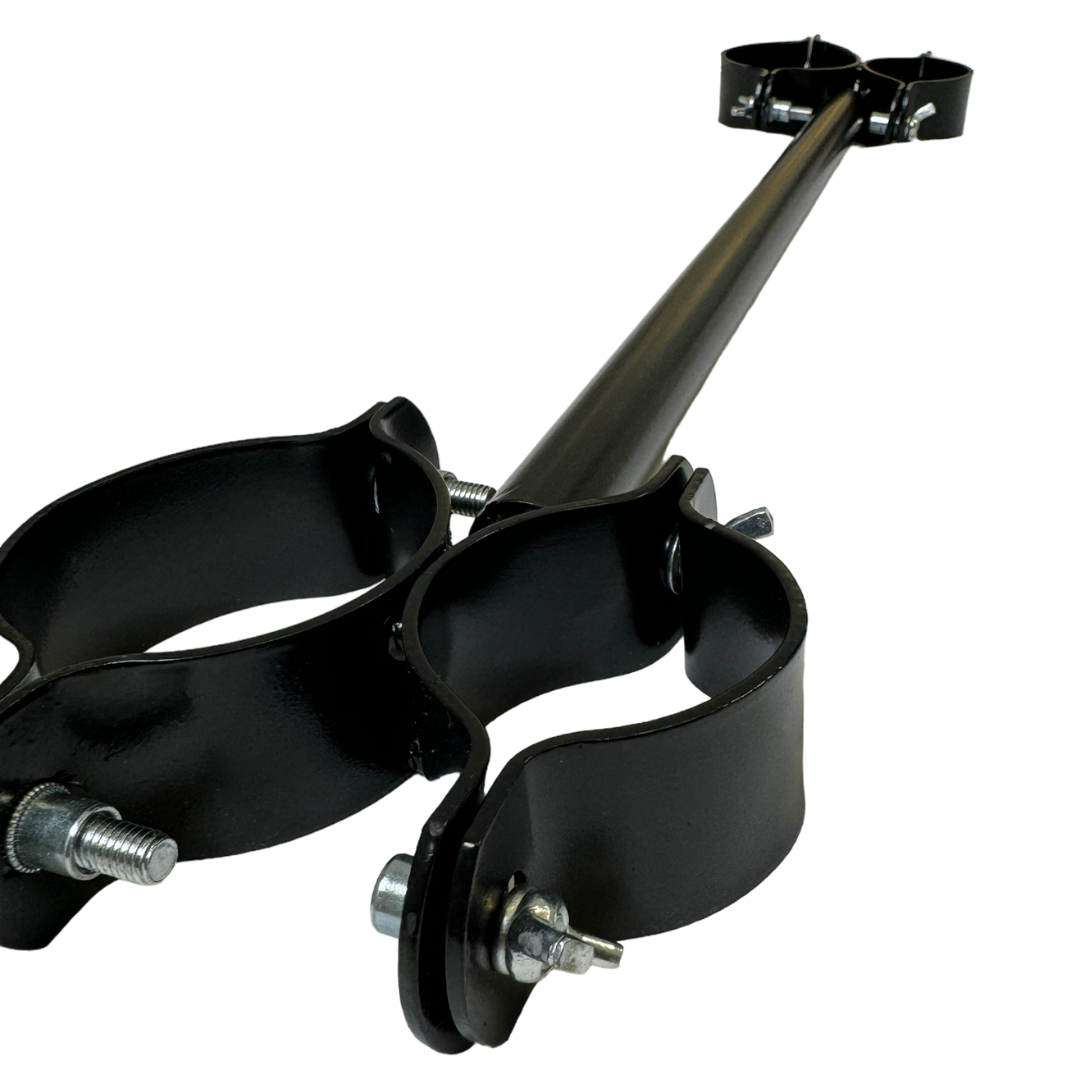 Roomsacred Black Heavy Duty Wrist and Ankle Shackle Bar Spreader Bar A