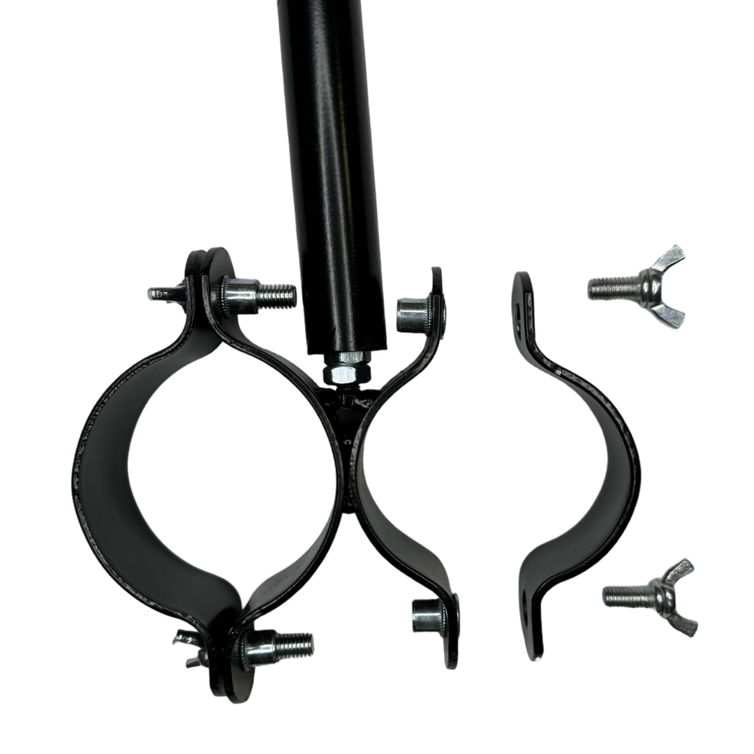 Roomsacred Black Heavy Duty Wrist and Ankle Shackle Bar Spreader Bar A