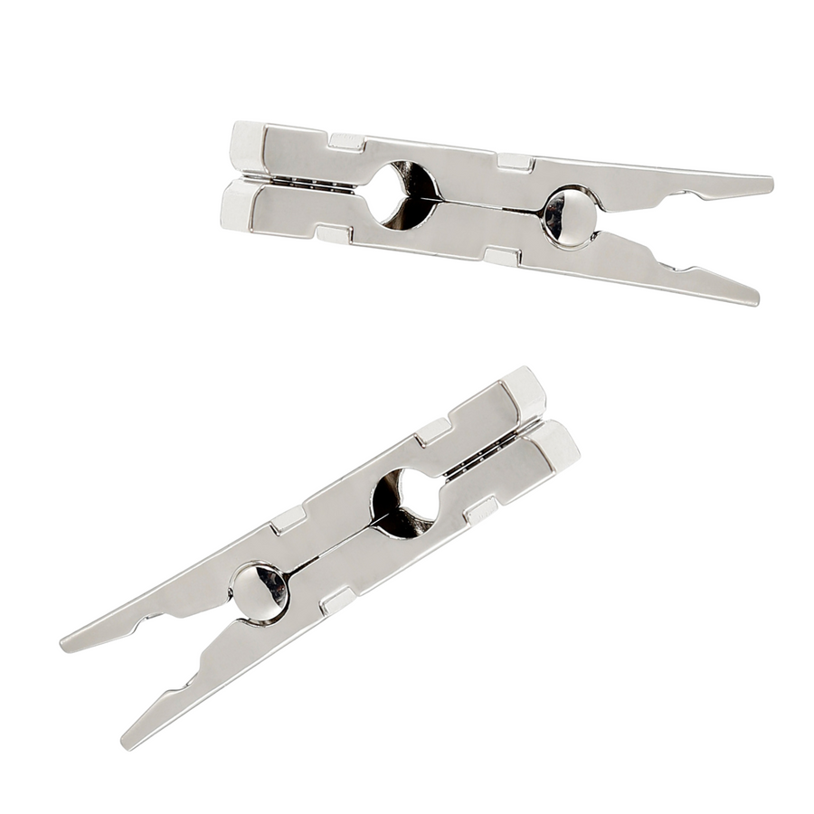 Luxury Stainless Steel Sensory Play Nipple Clamp Set Precision Pressure for Enhanced Sensations