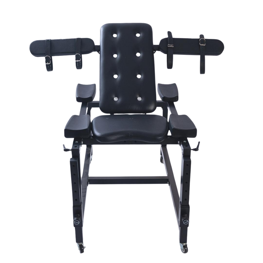 Roomsacred Gyno Chair Spanking Table Combo Fully Adjustable BDSM Sex Room Furniture
