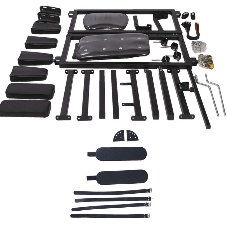 Roomsacred Gyno Chair Spanking Table Combo Fully Adjustable BDSM Sex Room Furniture