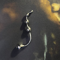 Thumbnail for The Sculpted Pleasure Wand Solid Stainless Steel Weighted G-Spot & P-Spot Stimulator