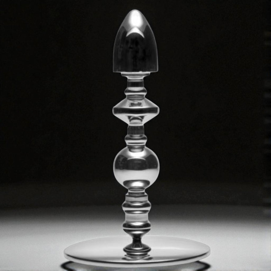 The Obelisk Solid Stainless Steel Floor-Mount Pleasure Column