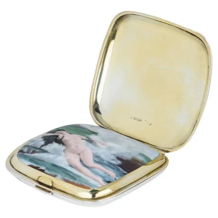 erotic cigarette case Vintage Art Deco erotic sterling silver cigarette case, enamelled at 1stDibs erotic cigarette case Vintage Art Deco erotic sterling silver cigarette case, enamelled at 1stDibs