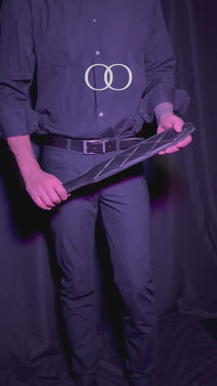 Premium Quilted Leather Paddle Diamond Pattern Reinforced for Durability Ideal for Luxury Sensory Play