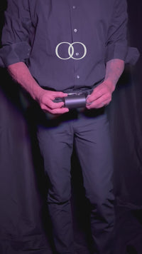 Roomsacred BDSM Ice Lock Bondage Restraint with O-Rings for Secure Play Small or Large