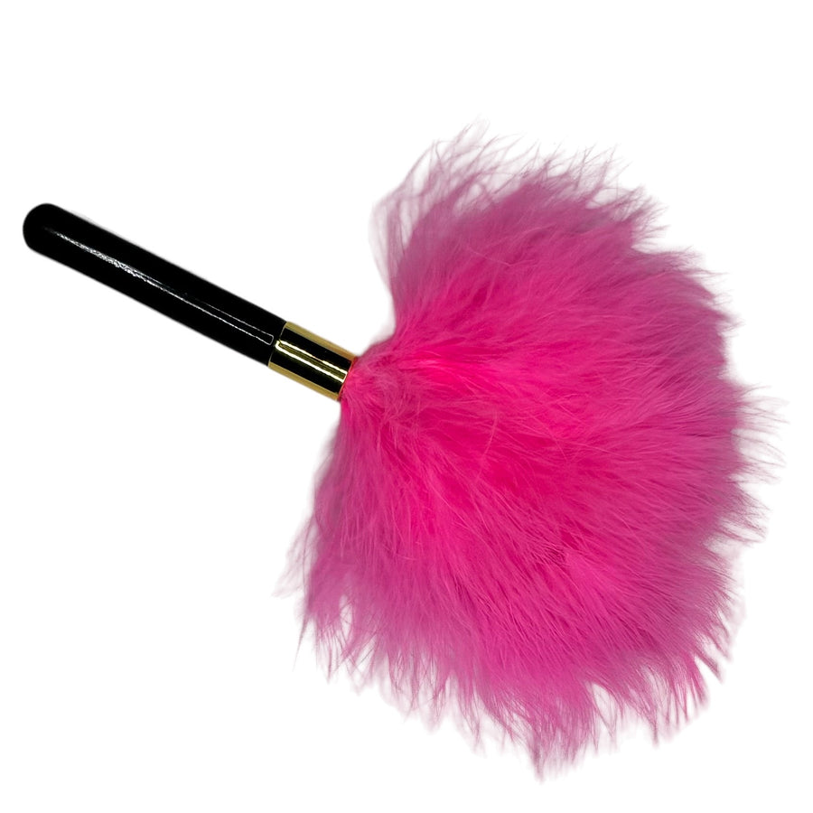 Seductive Marabou Feather Tickler Sensual Stimulation & Elegant Handheld Design for Intimate Play