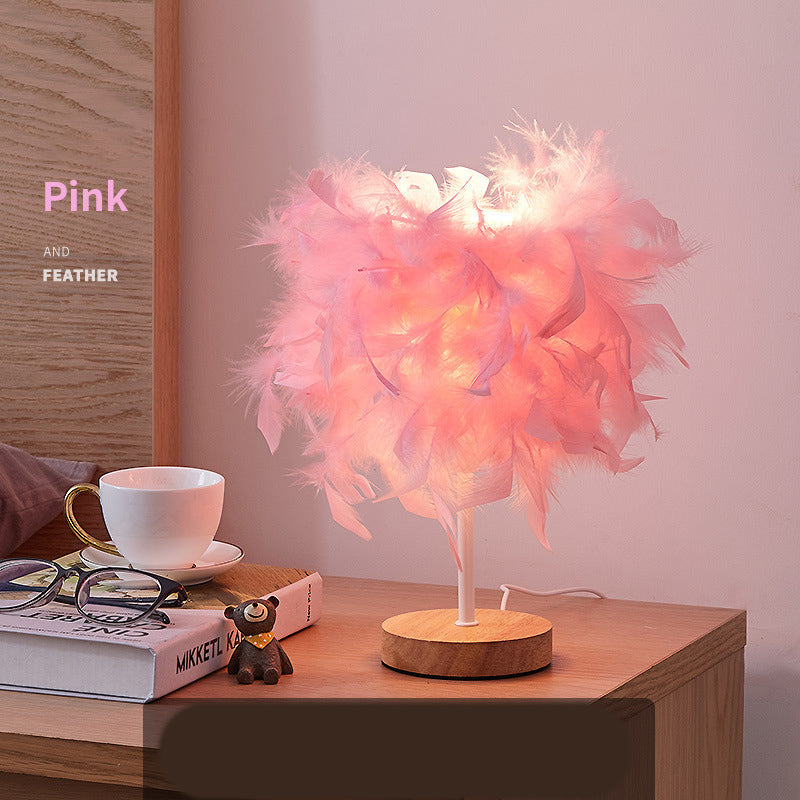 Fetish Feathers Table Lamp