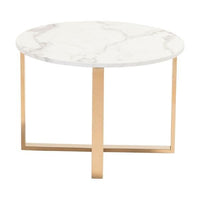 Thumbnail for Gold French End Table