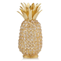 Thumbnail for Crystal and Gold Pineapple Sculpture