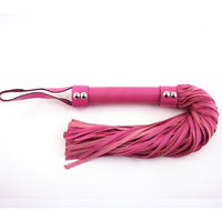 Thumbnail for Rouge H-Style Leather Flogger Pink