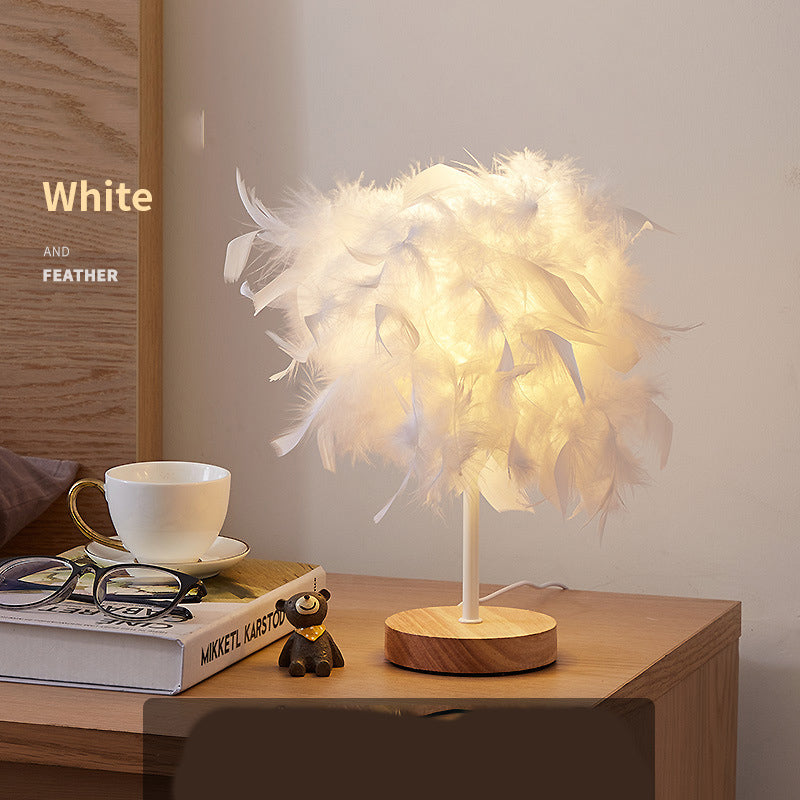 Fetish Feathers Table Lamp