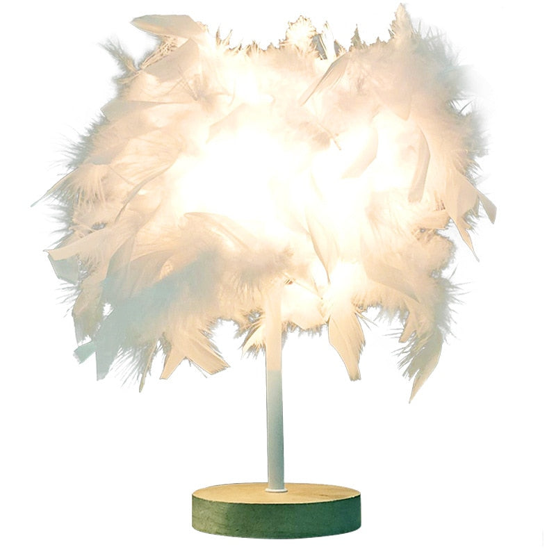 Fetish Feathers Table Lamp