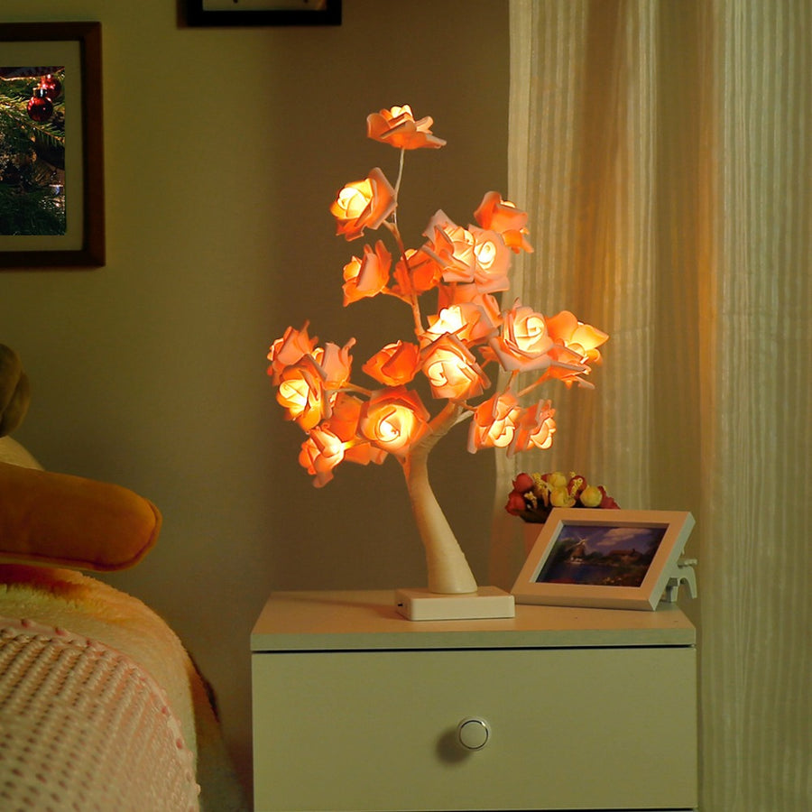 Soft Rose Night Light