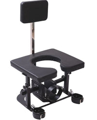 Thumbnail for Roomsacred Black Queening Chair Heavy Duty Facesitting Smotherbox Adjustable Neck Splint For Adult BDSM Femdom