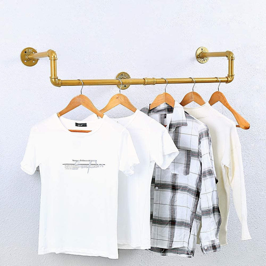 Glam Gold Pipe Toy and Clothing Rack