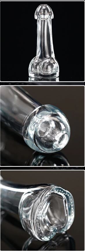 Glass Penis Vase