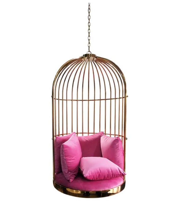 Rouge Collection Bird Cage Throne Chair