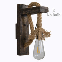 Thumbnail for Dungeon Jute Rope Wall Lamp