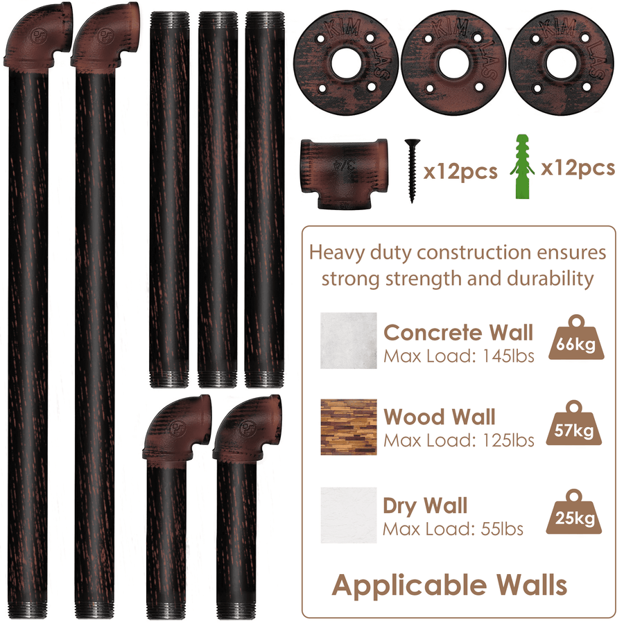 Industrial Pipe Dungeon Toy & Clothing Rack